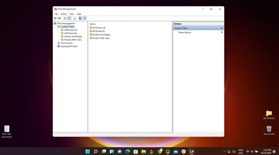 Solo los administradores pueden imprimir documentos en Windows 11