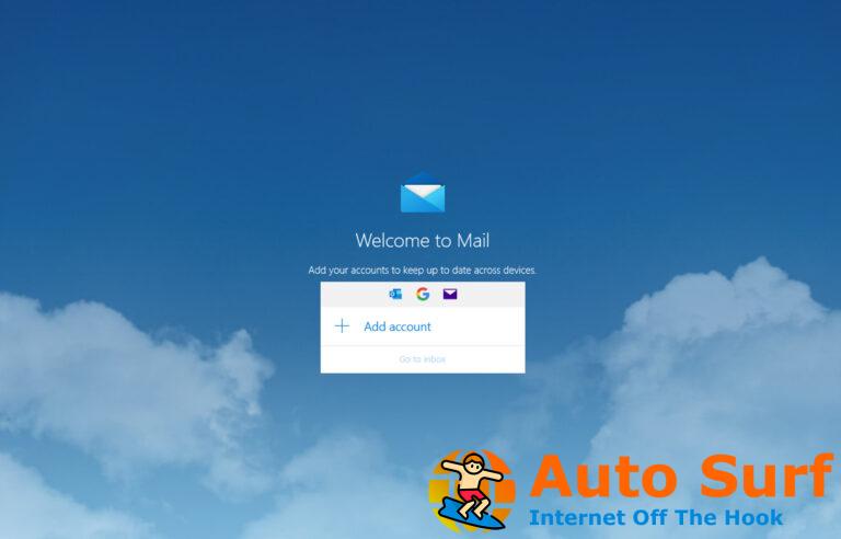 Windows 10/11 Mail no muestra todos los correos electrónicos