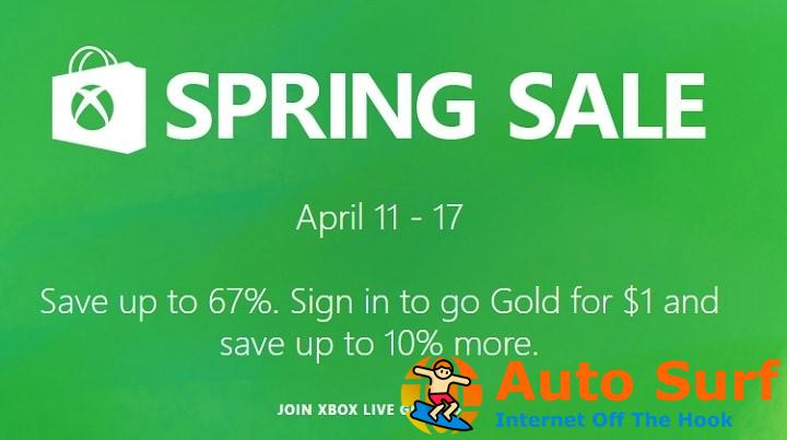 Xbox Spring Sale 2017: aún te quedan dos días para darle al botón de comprar