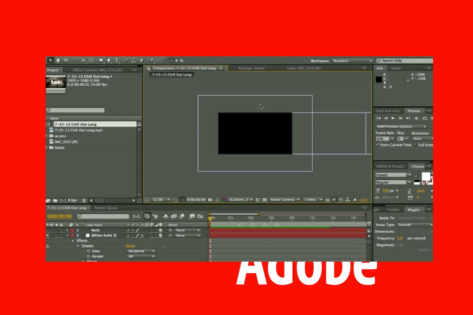 Adobe After Effects va lento