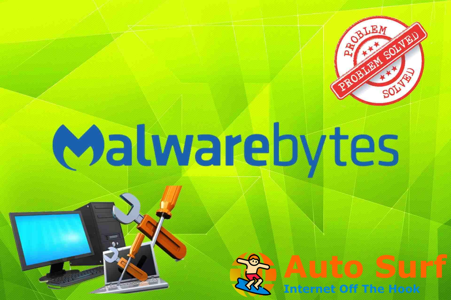 Solucionar problemas de memoria de Malwarebytes