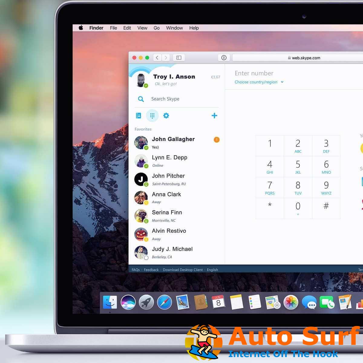 no se puede iniciar sesión en Skype Empresarial en Mac