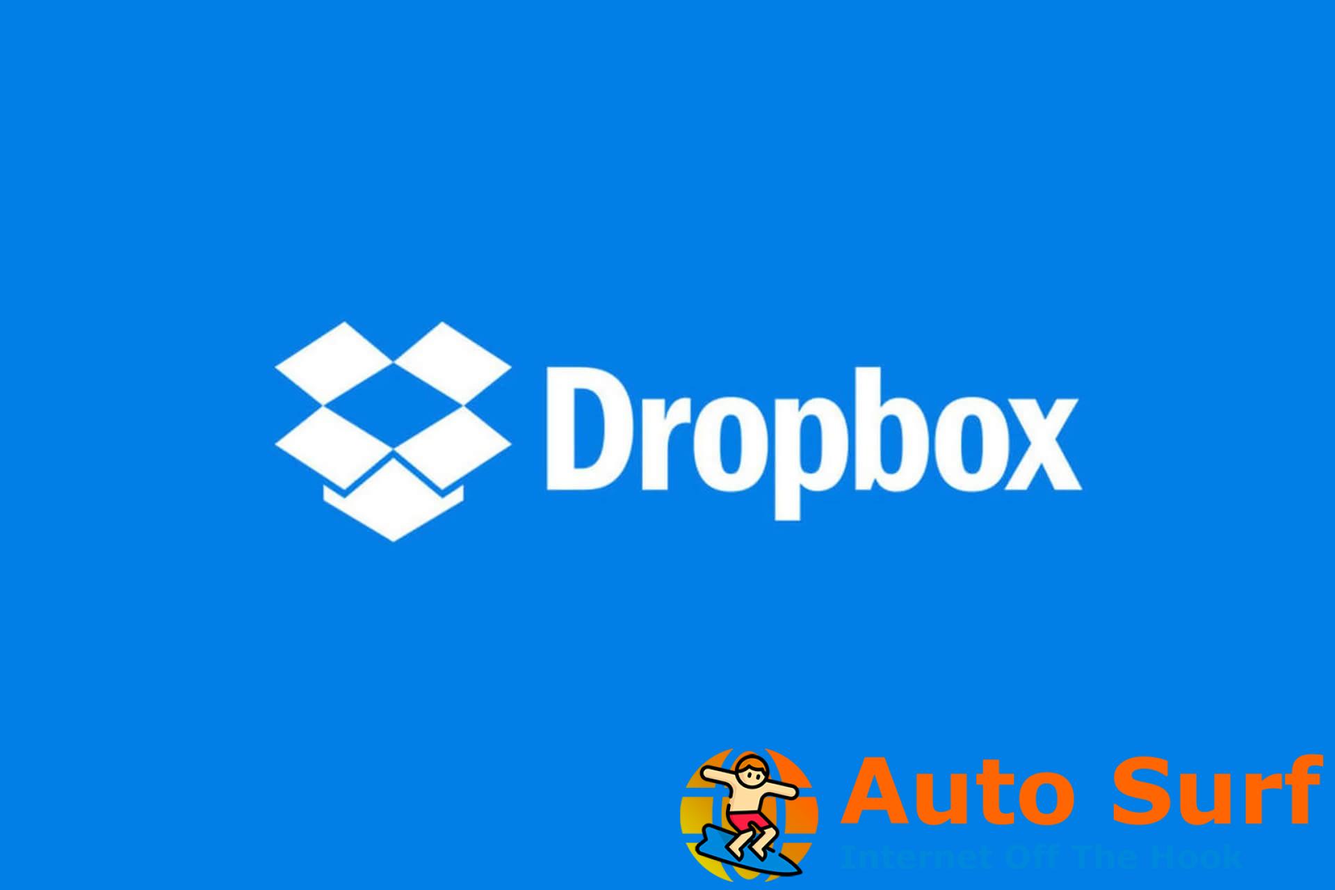 ¿Recibe el mensaje de error 400 de Dropbox? Prueba estas correcciones