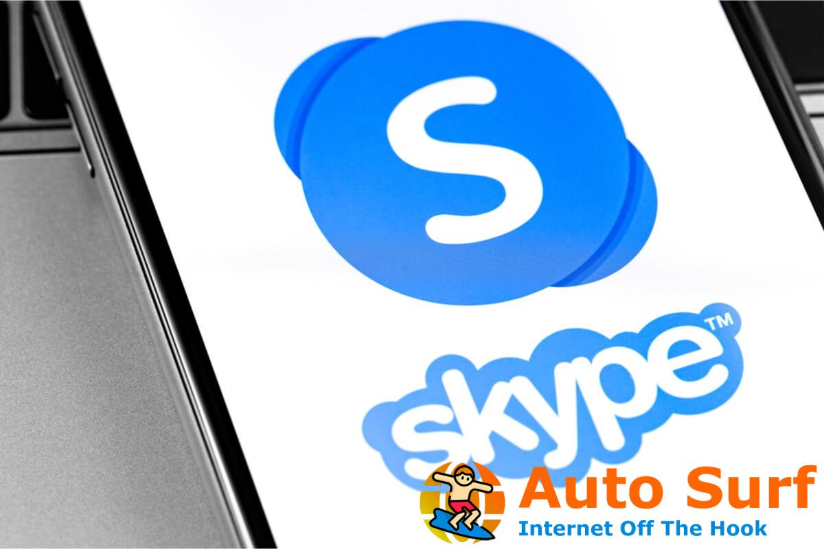 skype lento para enviar mensajes